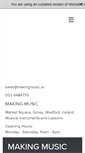 Mobile Screenshot of makingmusic.ie